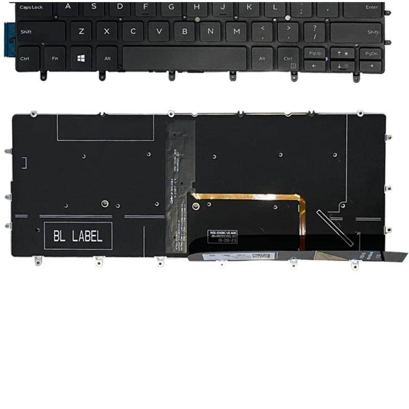 Bàn Phím Máy Tính Có Đèn Nền Cho DELL XPS 13 9365 P71G 0W Pcf9