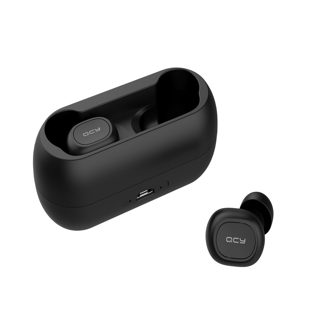 【Convience】QCY T1 TWS Bluetooth Earphones Wireless Sport HiFi In-Ear Stereo Headphone