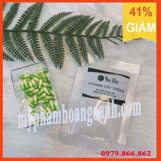 Gói 10 viên vitamin cấy trắng sa thị