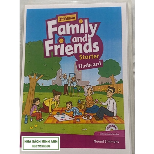 Flashcard FAMILY AND FRIENDS STARTER (2nd)