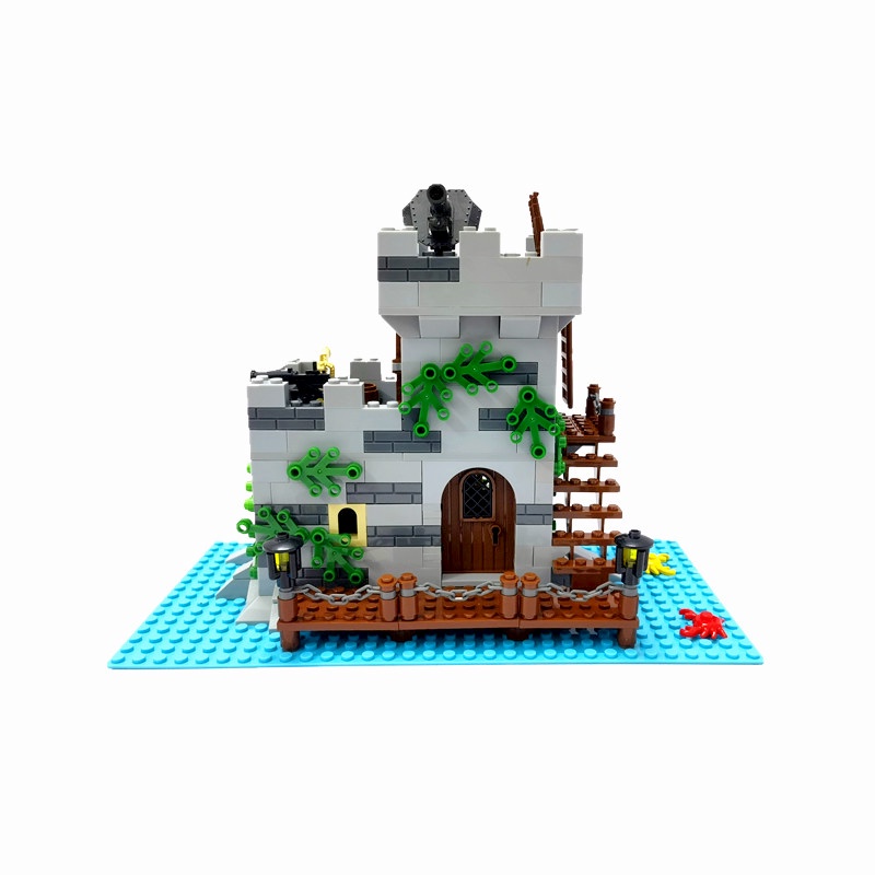 Bộ Đồ Chơi Lắp Ráp Mô Hình Lego Cướp Biển Thú Vị Cho Bé