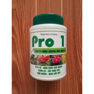 PRO 1 PHÂN BÓN VI LƯỢNG CAO CẤP CHUYÊN CHO BONSAI, MAI, LAN, HỒNG