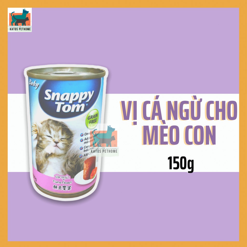 Pate mèo con SnappyTom