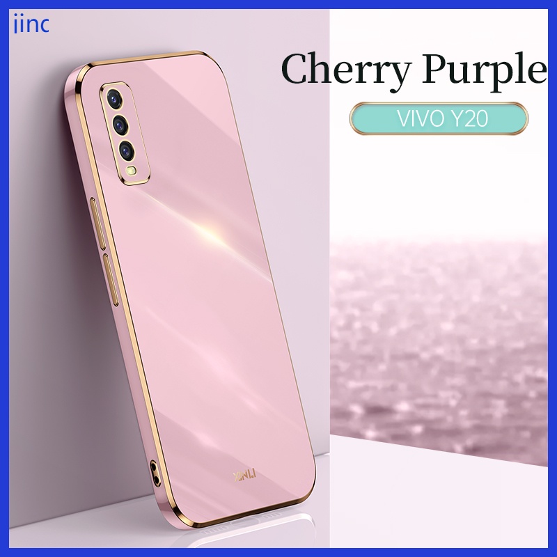 Ốp lưng VIVO Y12S Y12A Y20 Y20i Y20S case Ốp lưng điện thoại TPU mạ điện cao cấp sang trọng