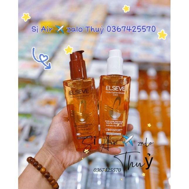 (Hàng Pháp) Tinh dầu dưỡng tóc L’roeal