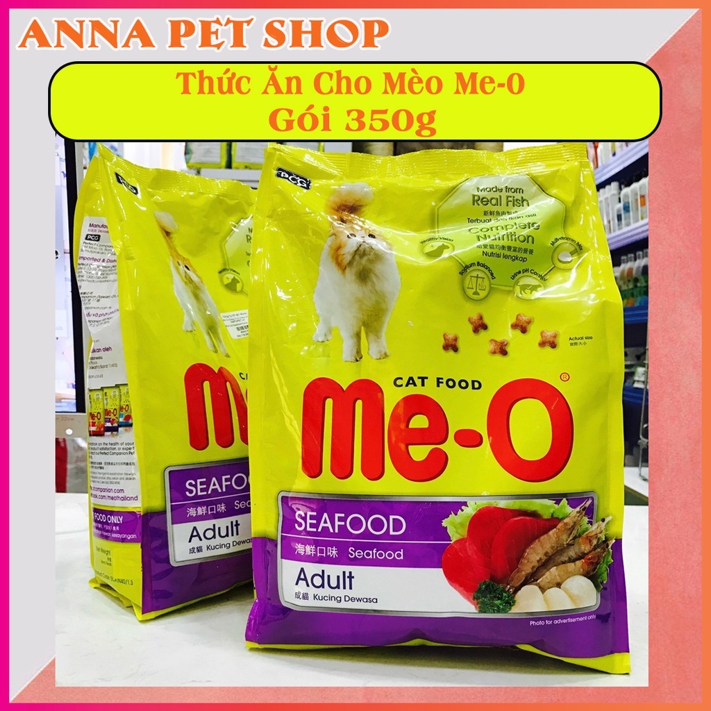 THỨC ĂN HẠT CHO MÈO LỚN MeO Adult 350g Me-O