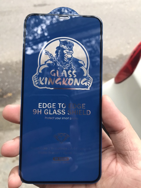 Kính Cường Lực iphone KingKong Full Màn Chống Vỡ Viền cho 8Plus/X/Xs Max/11 Pro Max/12 Pro Max/13/13 Pro/13 Pro Max