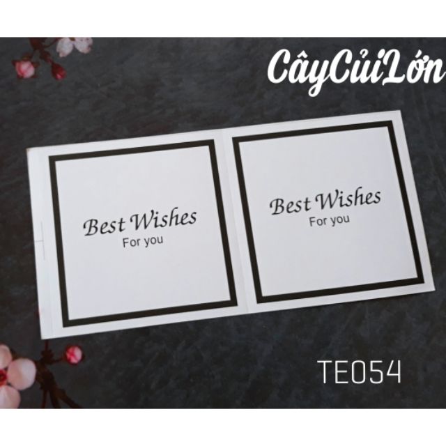 Set 5 tấm tem dán