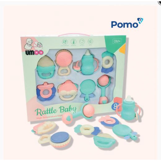 Bộ xúc xắc 5 món có nhạc Umoo- Đồ Chơi Xúc Xắc