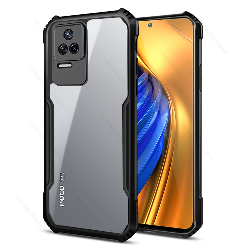 Ốp Điện Thoại Acrylic Mềm Trong Suốt Chống Sốc Cho Xiaomi Poco F4 Poco F4 PocoF4 5G