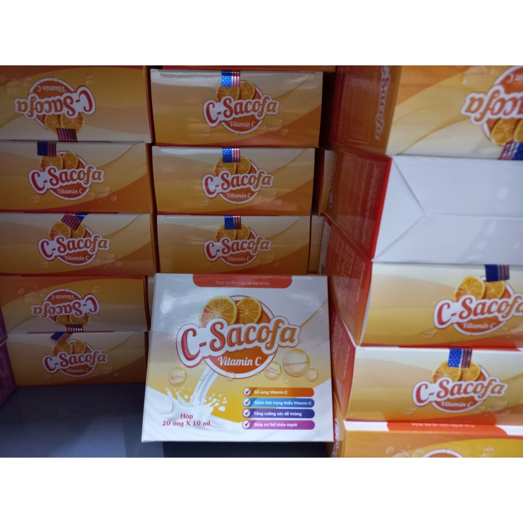 C-Sacofa hỗ trợ tăng cường sức đề kháng giúp cơ thể khoẻ mạnh