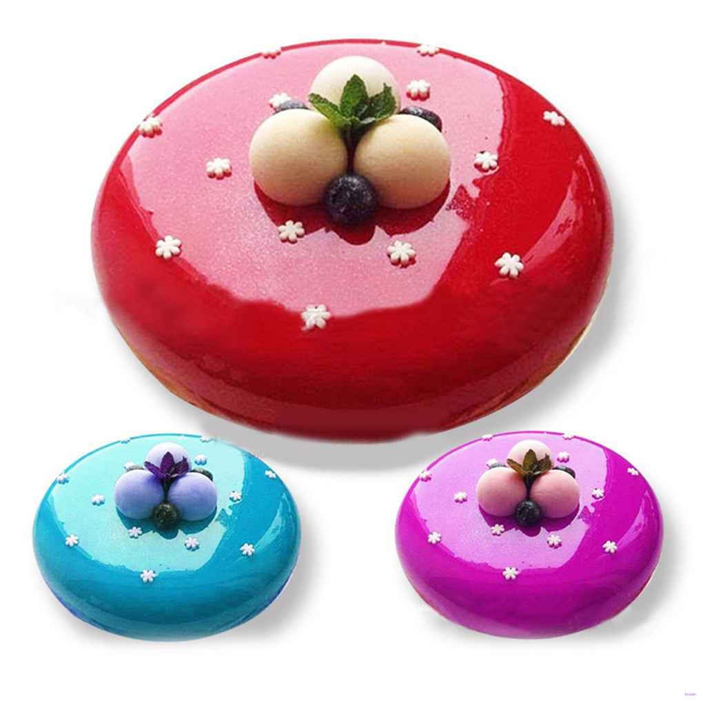 Khuôn Silicone Làm Bánh Hình Tròn 3d