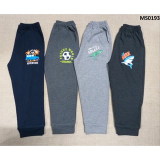 🍀MS0193🍀 Quần thun cotton 2 chiều cho bé trai