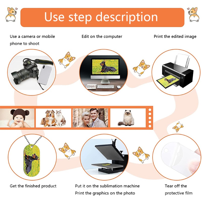 Set 31 Thẻ Đánh Dấu Ghi Tên Thú Cưng Mini Tiện Dụng