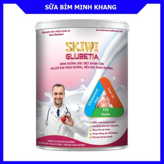 Sữa bột dinh dưỡng dành cho người tiểu đường SKIWI Glubetia 900g