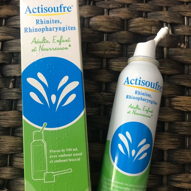 Thuốc Xịt Mũi Họng Actisoufre 100ml Giảm Chỉ Con 250 000 đ