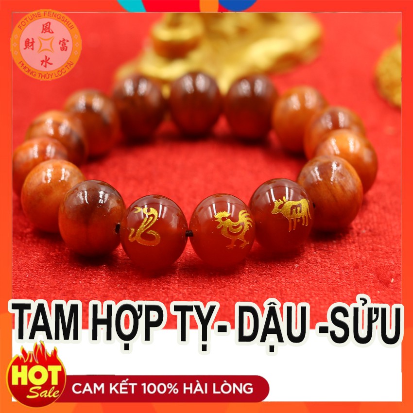 Vòng tay Tam hợp Tỵ - Dậu - Sửu