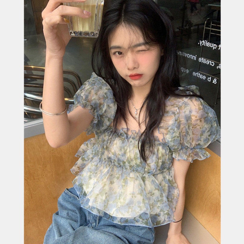 Áo Trễ Vai Tay Ngắn Dáng Rộng Thời Trang Mùa Hè Quyến Rũ Cho Nữ