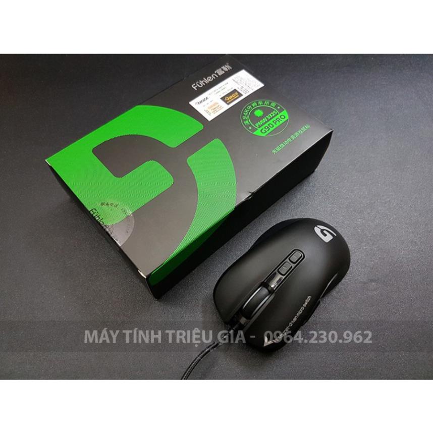Chuột Có Dây Fuhlen G90 PRO Full Led - Siêu Chuột Gaming Huyền Thoại, 1 Đổi 1 Trong 7 Ngày, Bảo Hành 24 Tháng
