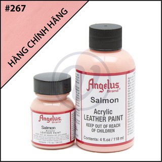 [CHÍNH HÃNG - KHÔNG CHIẾT] Salmon 267 - Màu ANGELUS Leather Paint Standard vẽ trên da, vải, custom giày