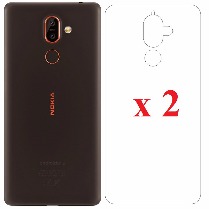 2 Dán dẻo Nokia 7 Plus mặt sau Hydrogel