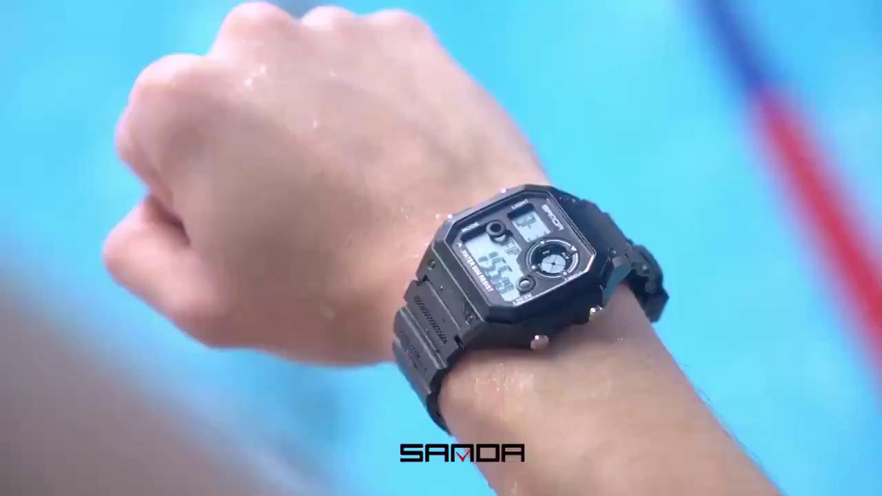 Đồng hồ Nam thể thao SANDA 418 JAPAN SEBA Huyền Thoại - Siêu chống nước - Chuẩn bền Quân Đội | BigBuy360 - bigbuy360.vn