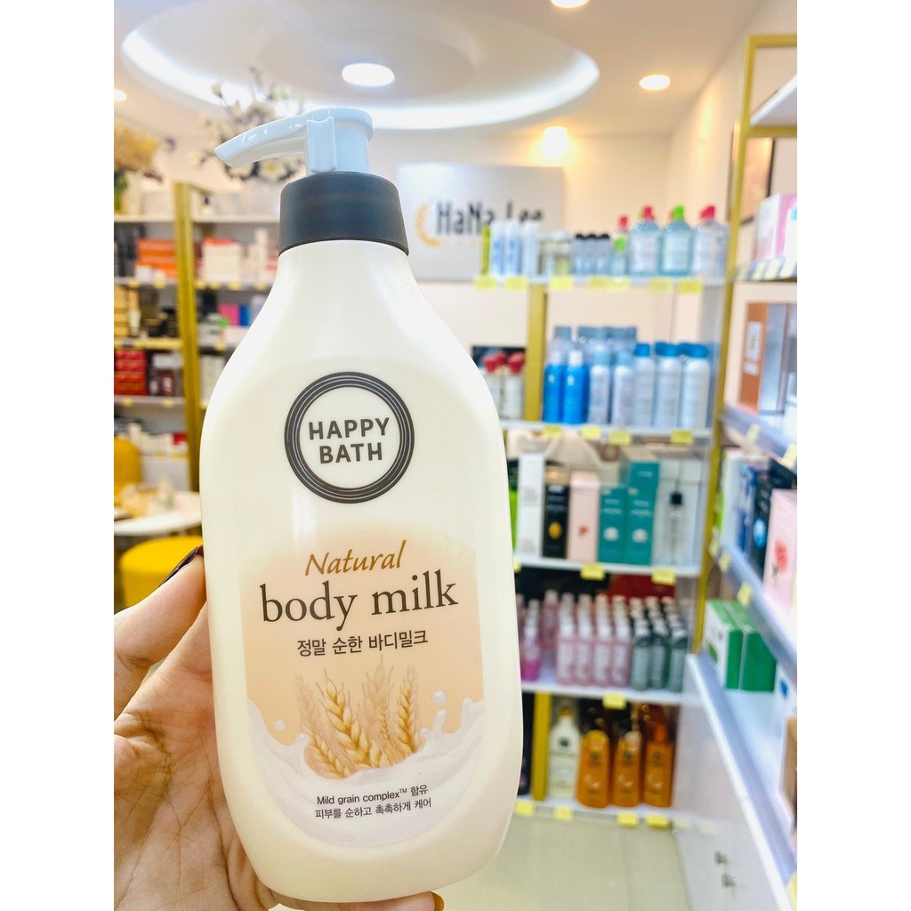 SỮA DƯỠNG THỂ HAPPY BATH BODY MILK NATURAL 450ml