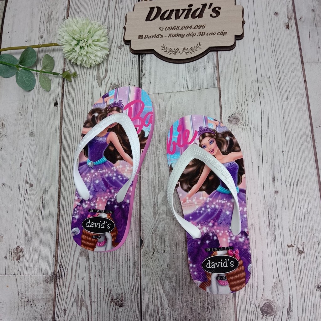 Dép bé gái 💃💃 FREESHIP 💃💃SIZE NHỎ có quai hậu êm, mềm hình Công Chúa Tím xinh yêu ảnh thật 100%