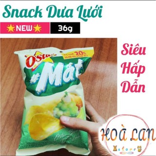 Snack O'star vị bingsu dưa lưới gói 36g