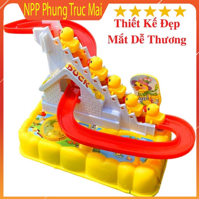 Đồ Chơi Cầu Trượt Vịt Vàng Leo Thang Siêu Dễ Thương Cho Bé Vui Chơi Giải Trí - Shop Bố Mốc NPP Phung Truc Mai