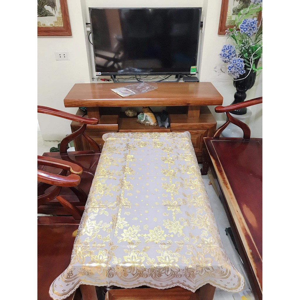 FREESHIPKhăn trải bàn 75x120cm Ren Hoa - [HÀNG ĐẸP]