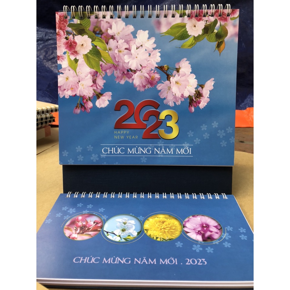 LỊCH ĐỂ BÀN 2023 - LỊCH BÀN CÓ GHI CHÚ 2023(LỊCH BÀN HỌC,LÀM VIỆC) - Mẫu Ngẫu Nhiên