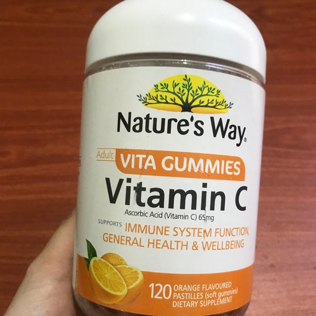 Kẹo dẻo vitamin C cho người lớn