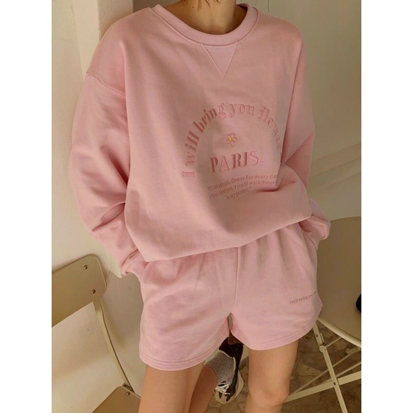 SET HOODIE MÀU PASTEL