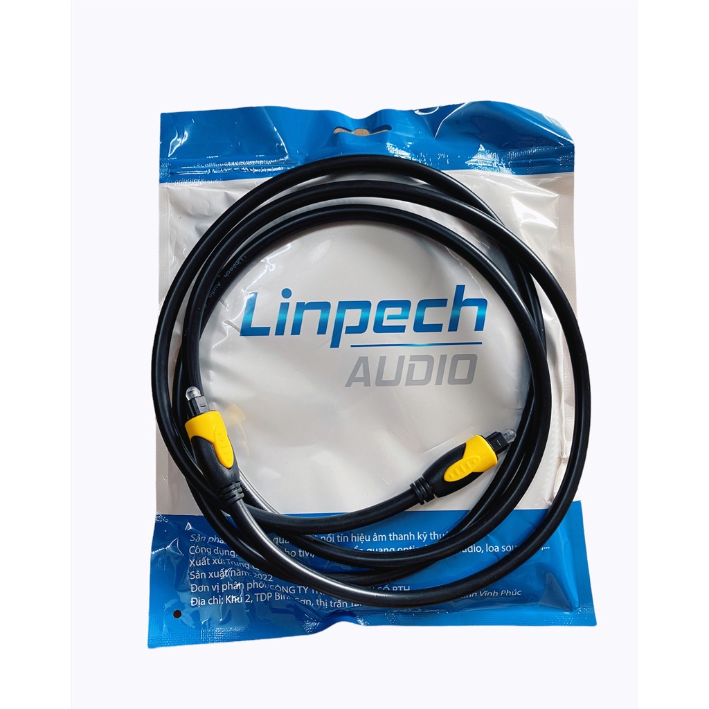 Dây Quang Âm Thanh Cao Cấp. Dây Quang Optical Chính Hãng Linpech Từ 1,5m Đến 5m