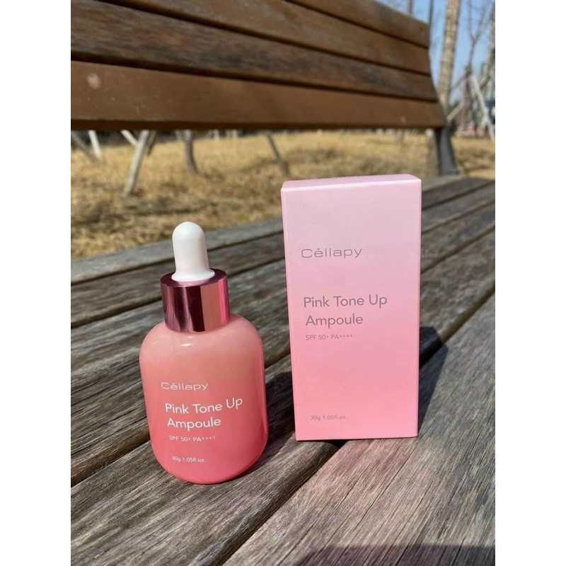 Tinh chất dưỡng trắng căng bóng nâng tông da CELLAPY PINK TONE UP AMPOULE | BigBuy360 - bigbuy360.vn