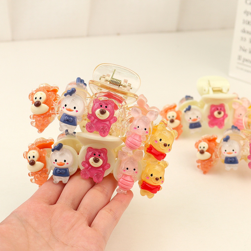 Kẹp Tóc Hình Cá Mập Hoạt Hình Đáng Yêu Dành Cho Nữ