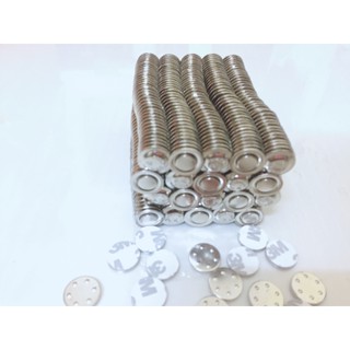 nam châm thẻ tên , nam châm 1 mắt d17mm, set 5 cái