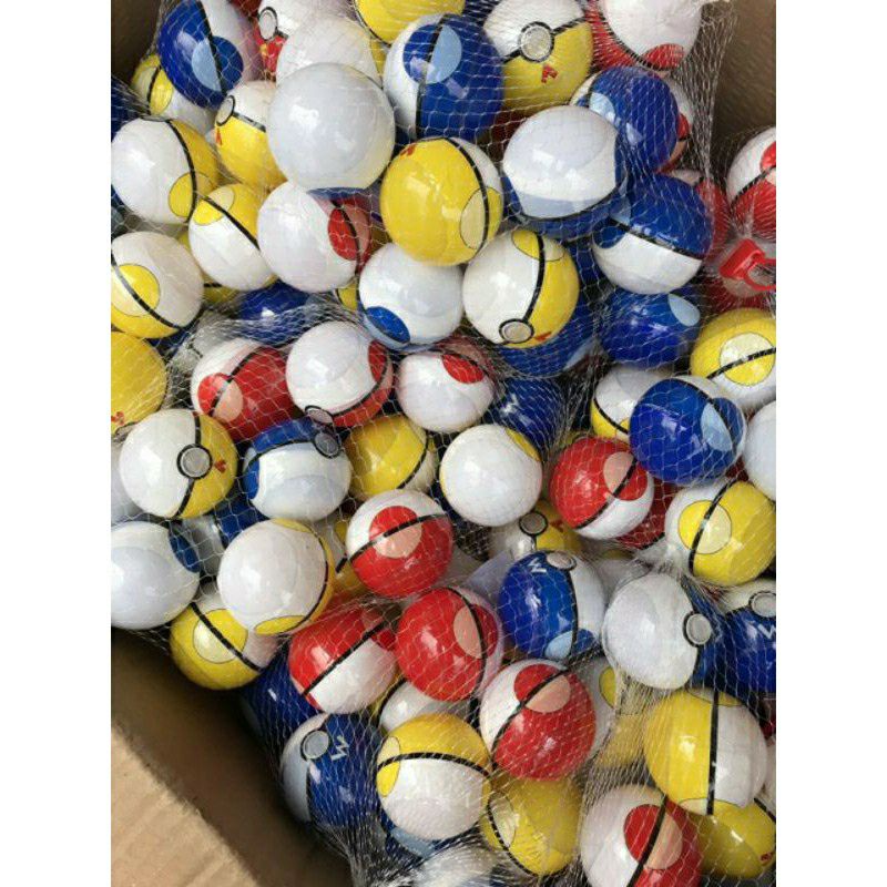 Túm 30 quả trứng hình po ke mon kèm kẹo C