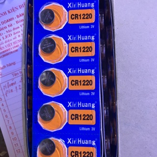 Pin cr 1220 3v(vỉ 5 viên)