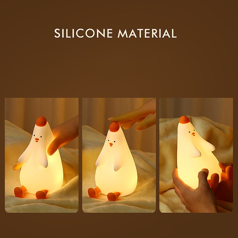 Đèn Ngủ Hình Gà Con Dễ Thương Cho Bé