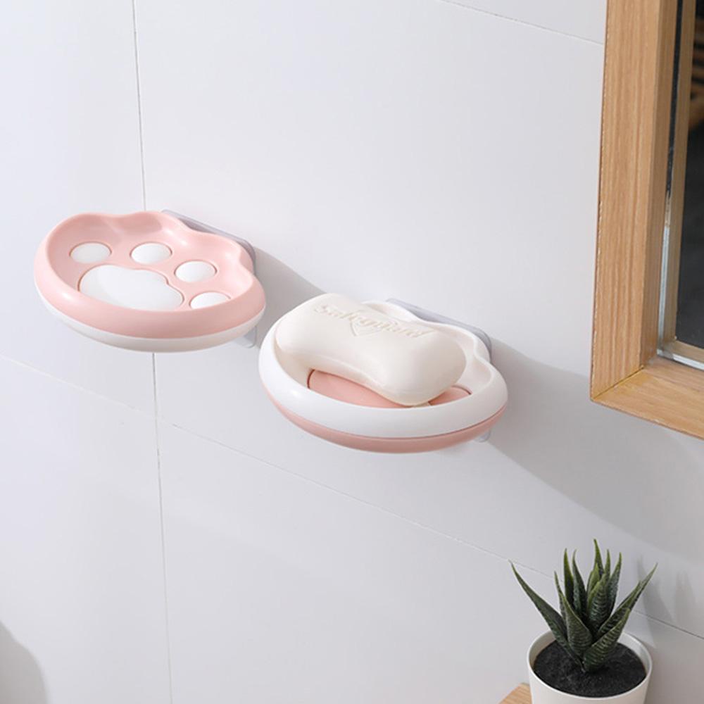 IVORY Khay Đựng Xà Phòng Gắn Tường Thiết Kế Dễ Thương Sáng Tạo