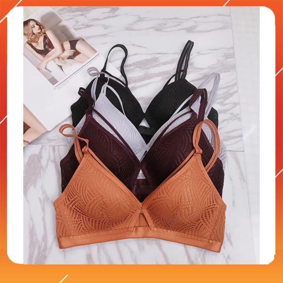 [Sale] Set bộ đồ lót nữ ren, áo không gọng, có đệm mút, Mã B17993