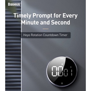 Đồng hồ Baseus hẹn giờ đếm ngược  Heyo Rotation LED Countdown Timer