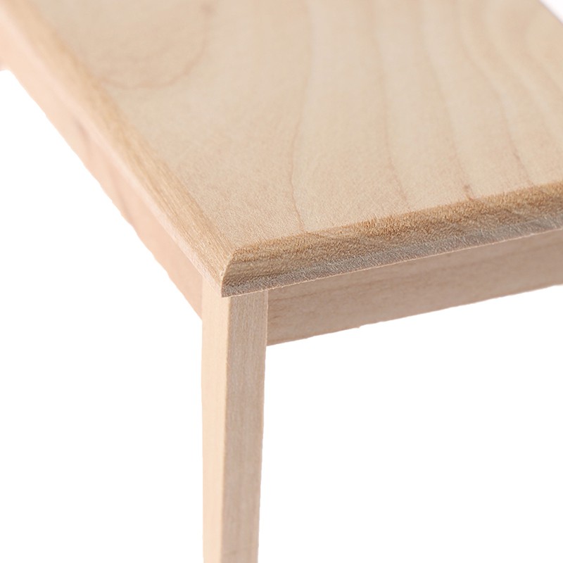 Bàn Gỗ Hình Chữ Nhật Tỉ Lệ 1 / 12 Trang Trí Nhà Búp Bê