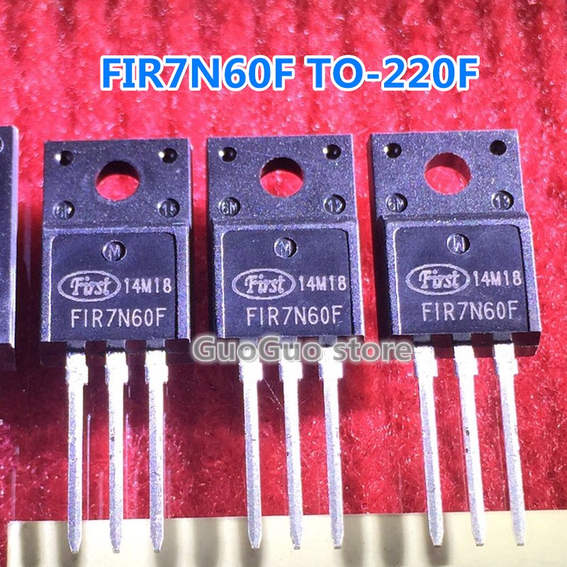 7N60F TO-220F 5 chiếc FIR7N60F FIR7N60FG TO220F 7A / 600V Bóng bán dẫn MOSFET kênh N pxa