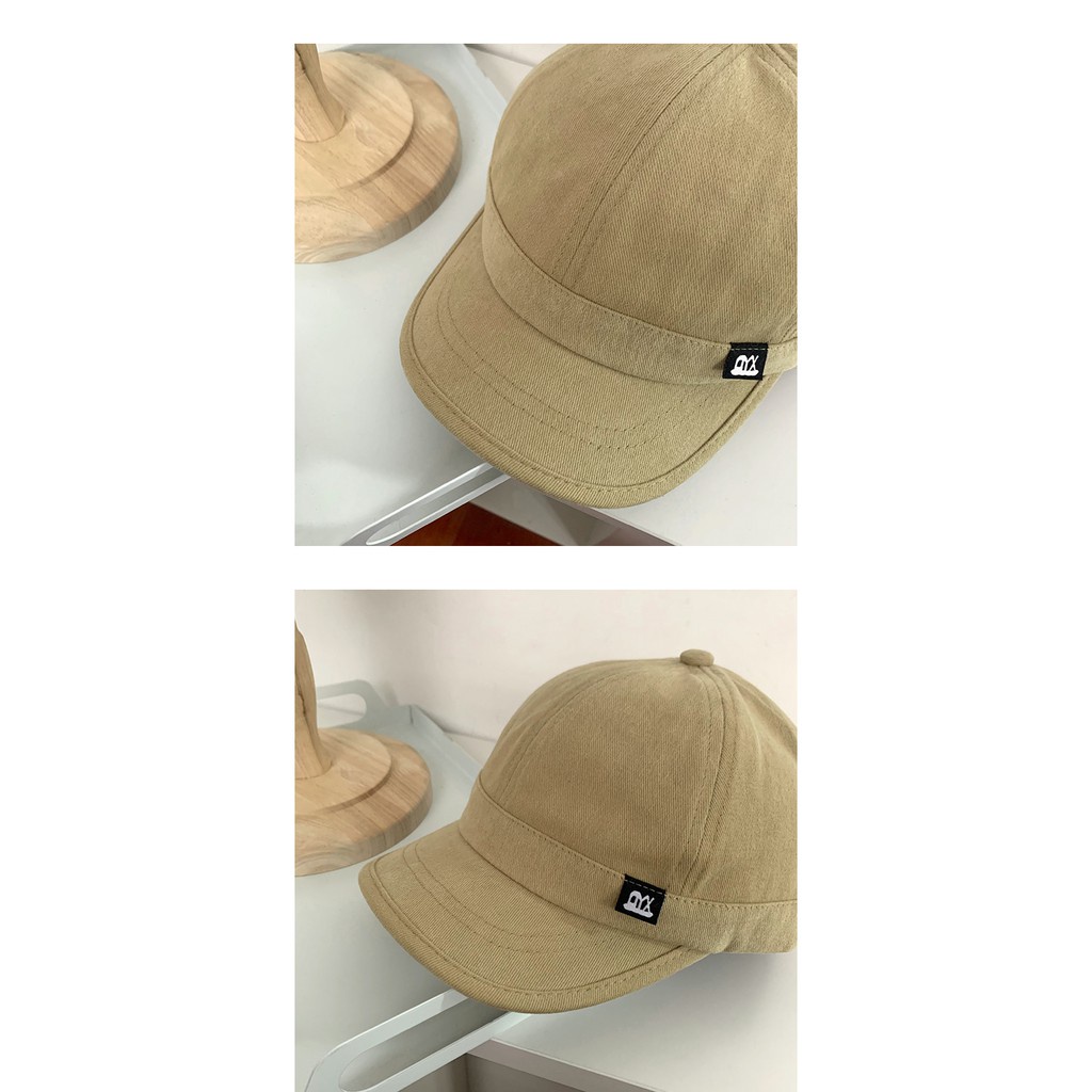 Mũ Bóng Chày Mềm Vành Ngắn Phong Cách Hip Hop Nhật Bản Cho Nam Và Nữ