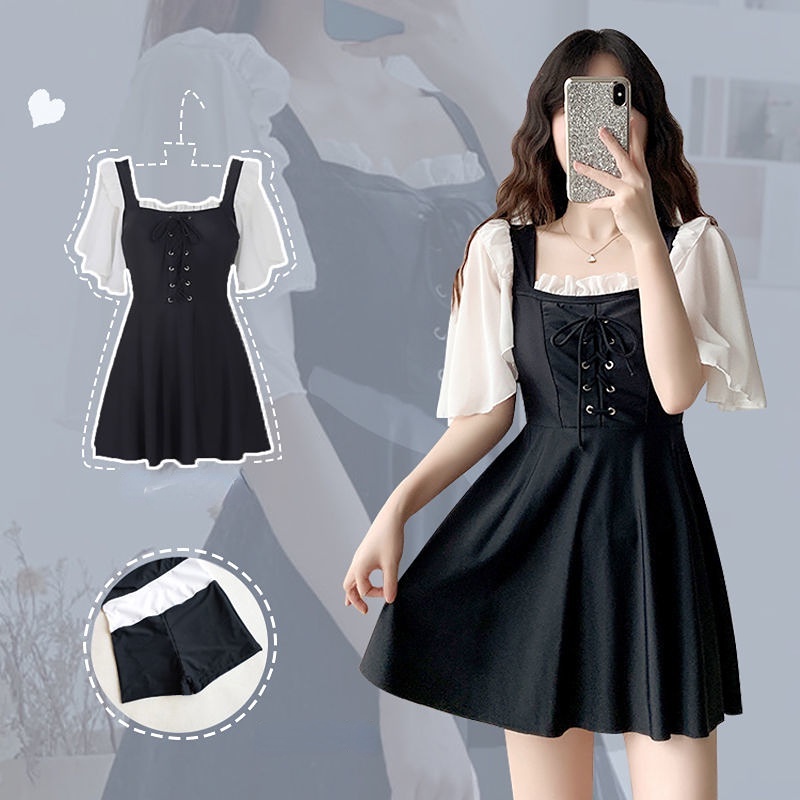 Bộ Đồ Bơi Một Mảnh Che Bụng Chống Nắng Cho Nữ