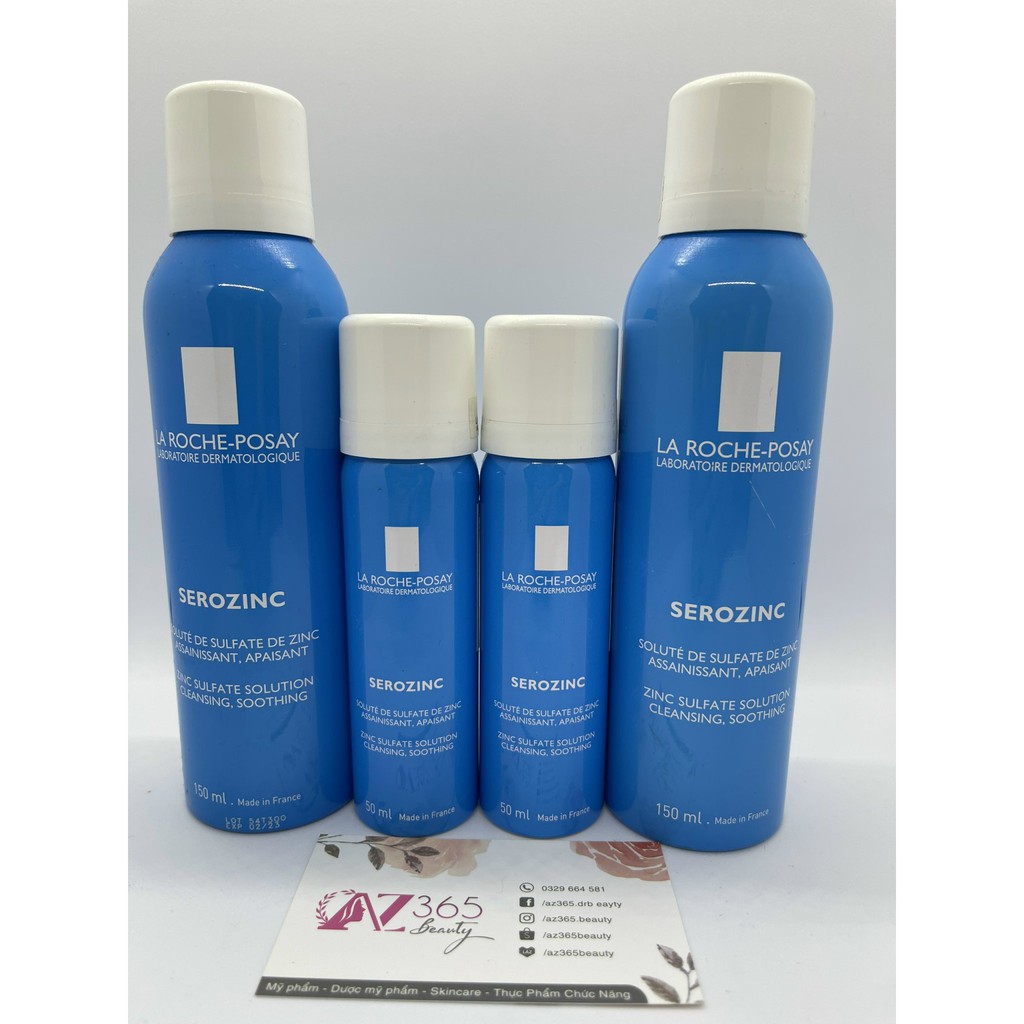 Xịt Khoáng Giúp Làm Sạch Và Dịu Da La Roche-Posay Serozinc Dành Cho Da Mụn (50ml, 150ml, 300ml) | BigBuy360 - bigbuy360.vn