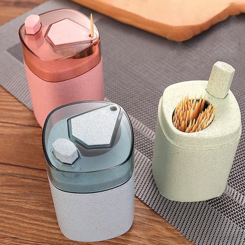 Hộp đựng tăm xỉa răng lúa mạch thông minh tự động bật tiện ích Vinhwatch